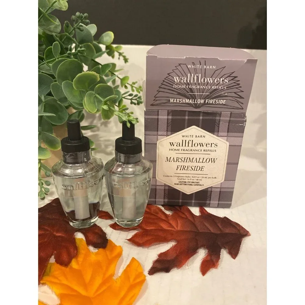 Bath & Body Works “Marshmallow Fireside” 2 New Wallflower Refills
